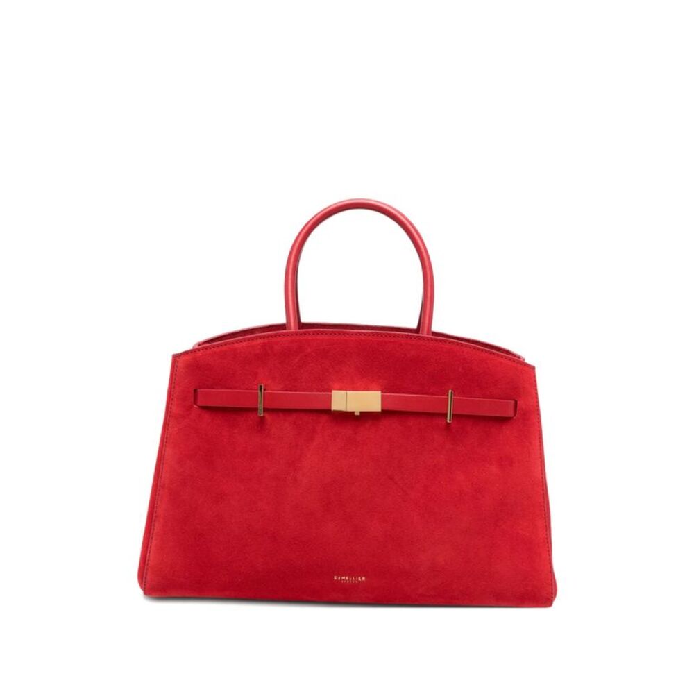 Demellier Red Tote Bags Women
